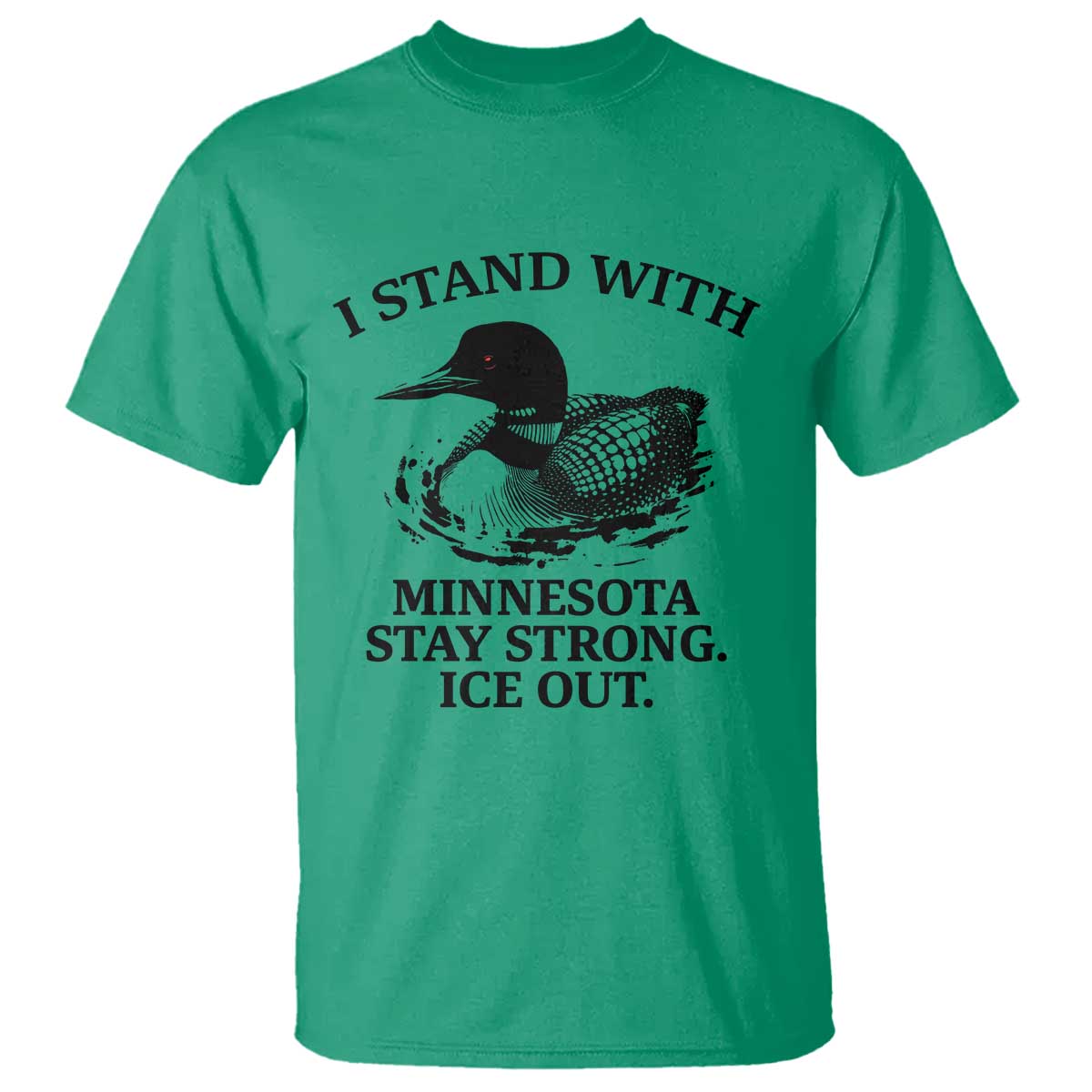 I Stand With Minnesota T Shirt Minnesota Anti ICE Immigration Protest
