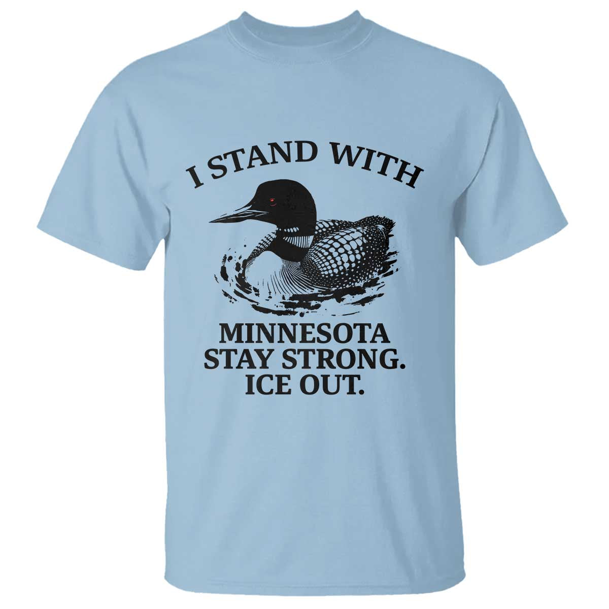 I Stand With Minnesota T Shirt Minnesota Anti ICE Immigration Protest