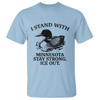 I Stand With Minnesota T Shirt Minnesota Anti ICE Immigration Protest