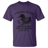I Stand With Minnesota T Shirt Minnesota Anti ICE Immigration Protest