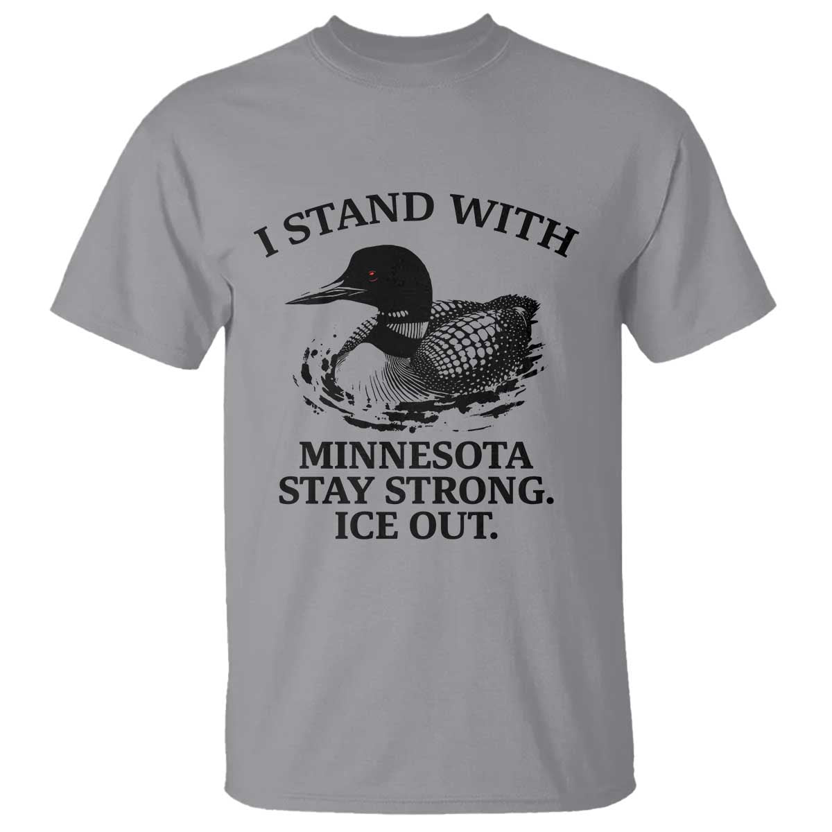 I Stand With Minnesota T Shirt Minnesota Anti ICE Immigration Protest
