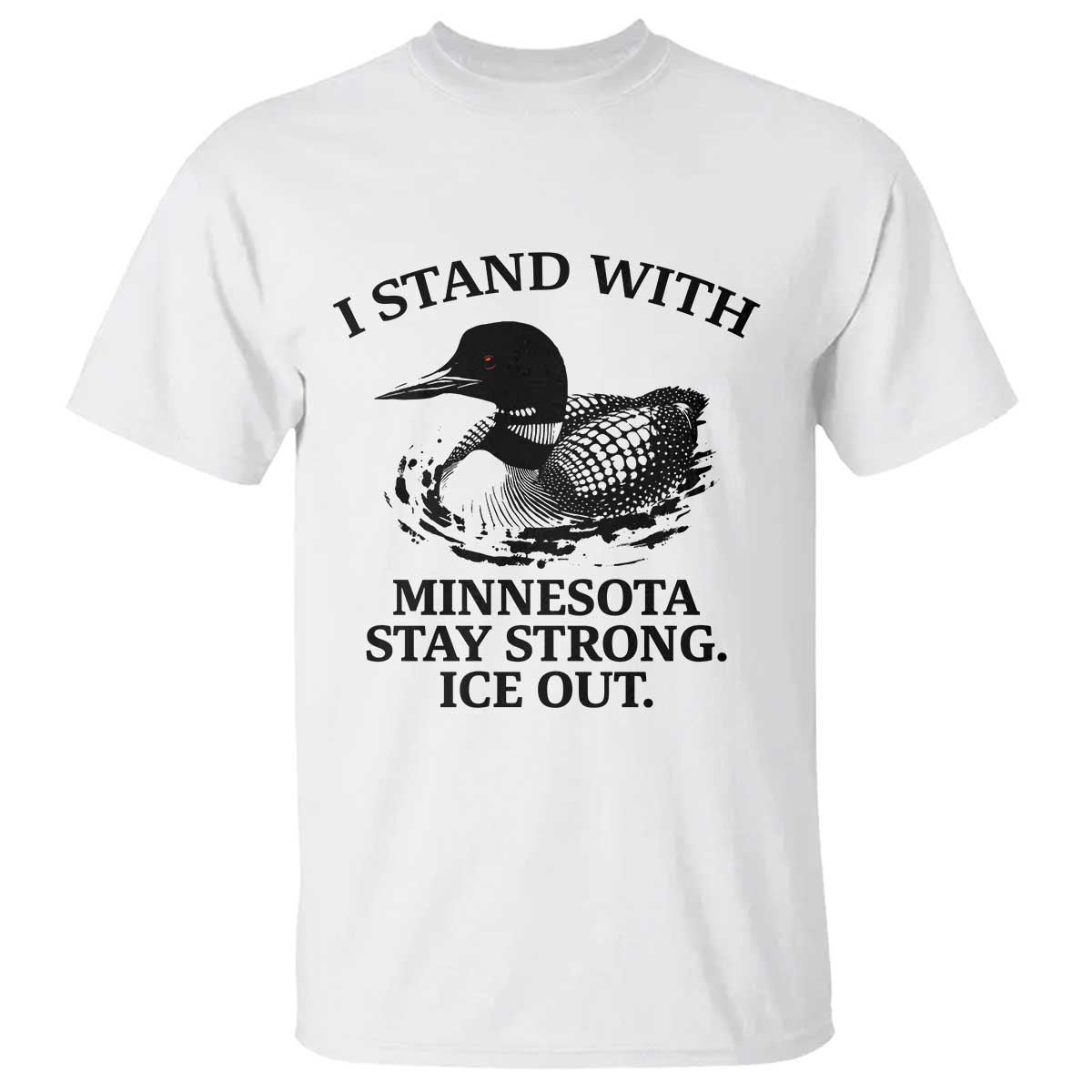 I Stand With Minnesota T Shirt Minnesota Anti ICE Immigration Protest