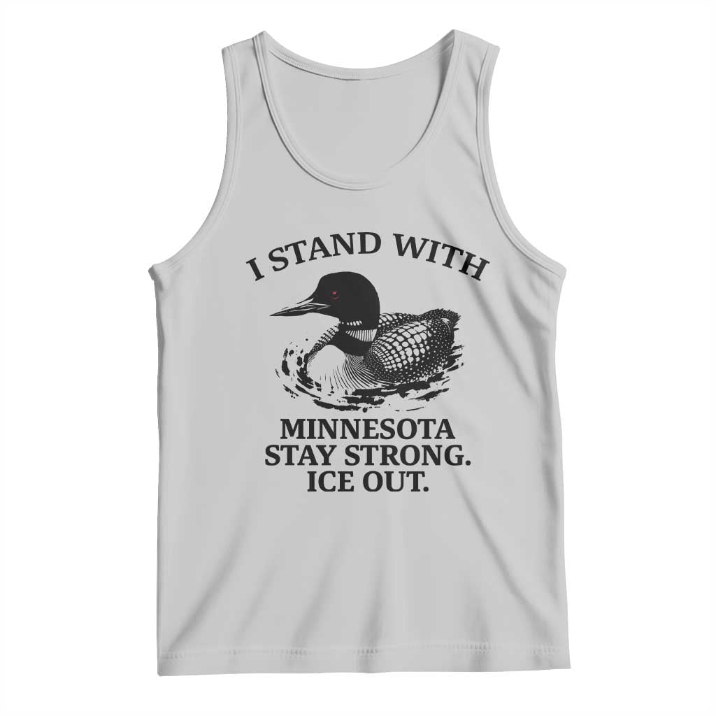 I Stand With Minnesota Tank Top Minnesota Anti ICE Immigration Protest