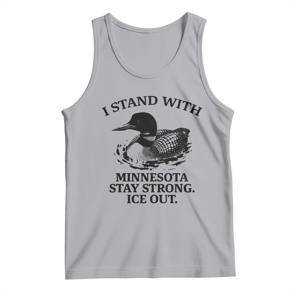 I Stand With Minnesota Tank Top Minnesota Anti ICE Immigration Protest
