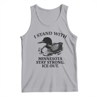 I Stand With Minnesota Tank Top Minnesota Anti ICE Immigration Protest