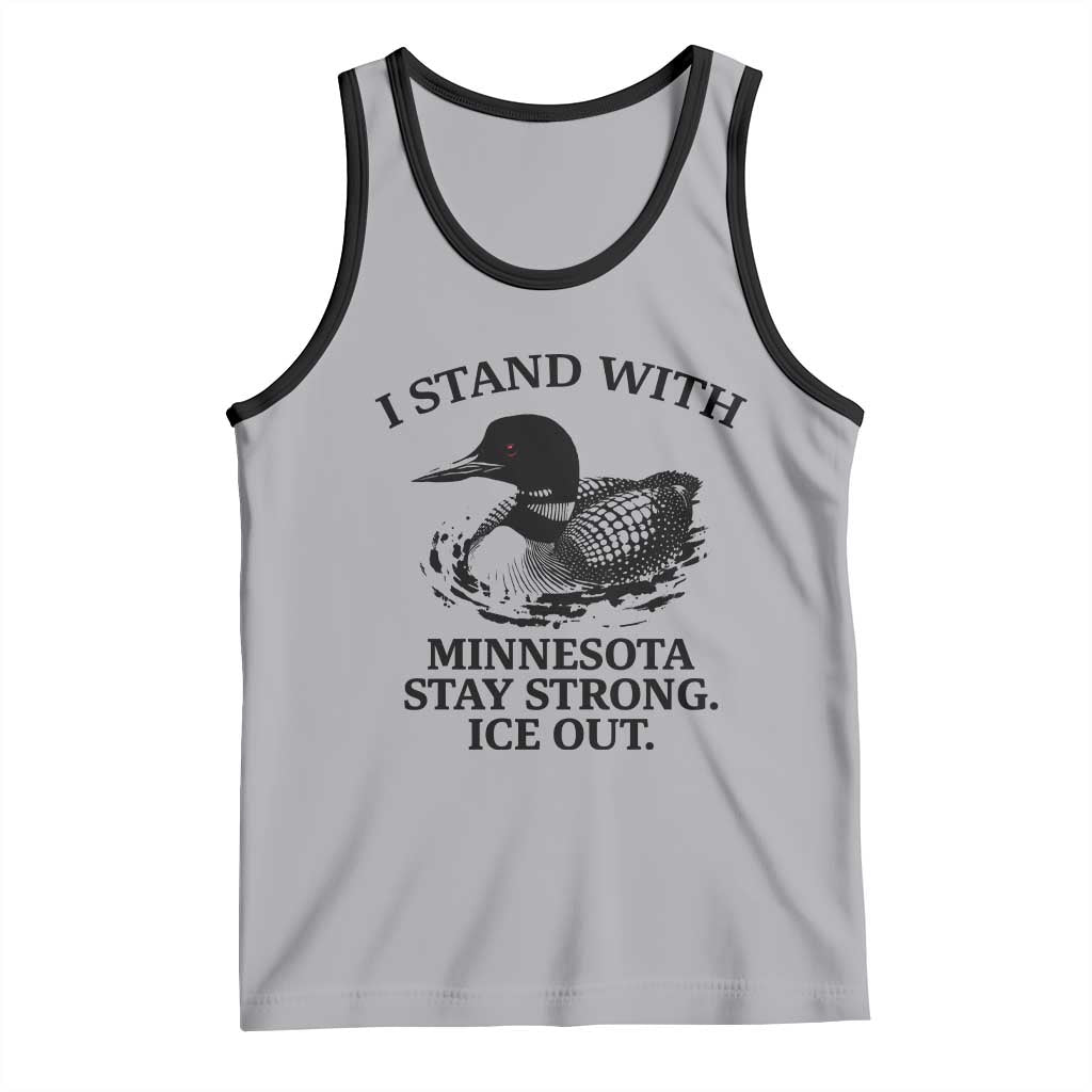 I Stand With Minnesota Tank Top Minnesota Anti ICE Immigration Protest