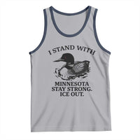 I Stand With Minnesota Tank Top Minnesota Anti ICE Immigration Protest