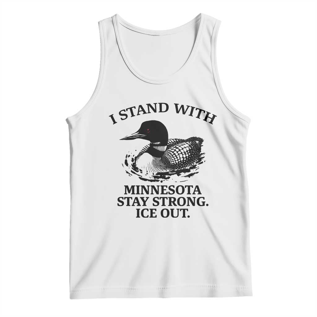 I Stand With Minnesota Tank Top Minnesota Anti ICE Immigration Protest