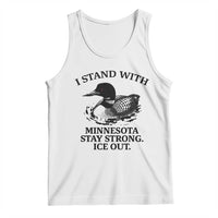 I Stand With Minnesota Tank Top Minnesota Anti ICE Immigration Protest