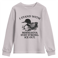 I Stand With Minnesota Youth Sweatshirt Minnesota Anti ICE Immigration Protest
