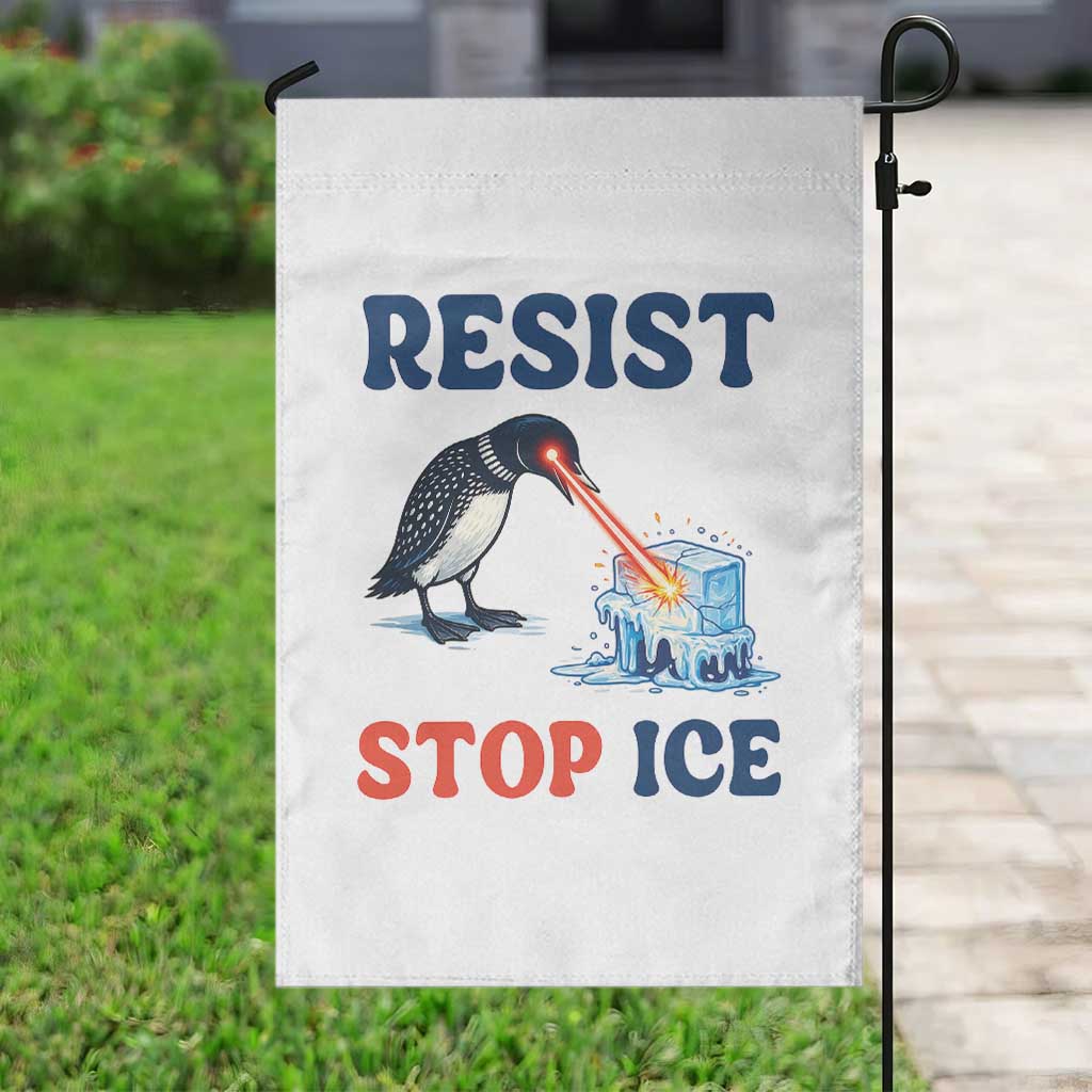 Stop ICE Garden Flag Minnesota Resist Anti ICE Immigration Protest
