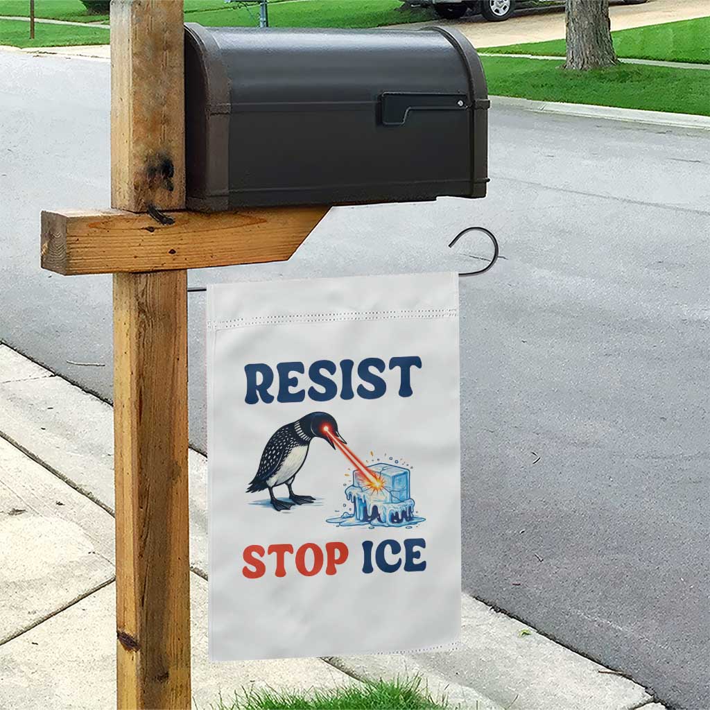 Stop ICE Garden Flag Minnesota Resist Anti ICE Immigration Protest