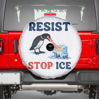 Stop ICE Spare Tire Cover Minnesota Resist Anti ICE Immigration Protest
