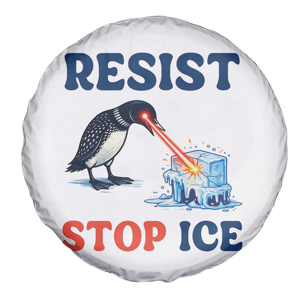 Stop ICE Spare Tire Cover Minnesota Resist Anti ICE Immigration Protest