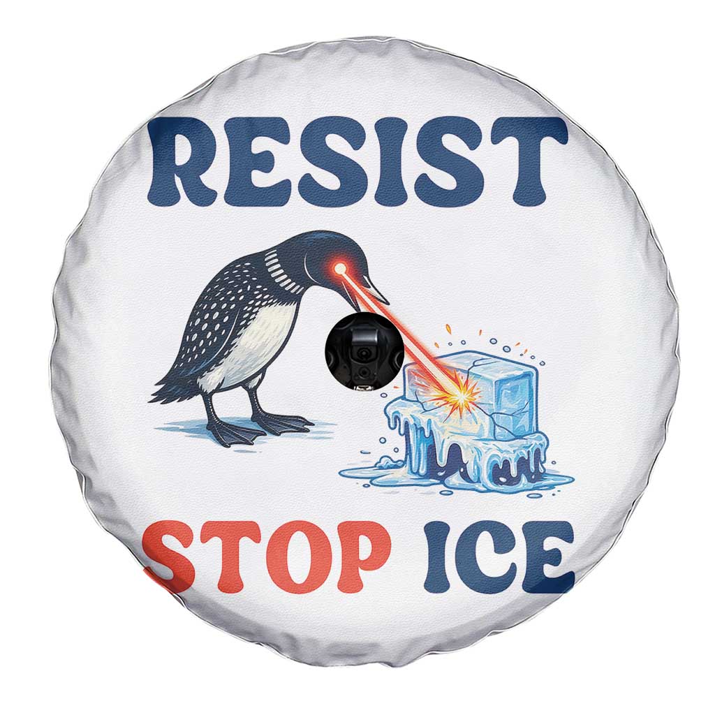 Stop ICE Spare Tire Cover Minnesota Resist Anti ICE Immigration Protest