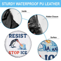 Stop ICE Spare Tire Cover Minnesota Resist Anti ICE Immigration Protest