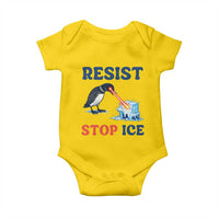 Stop ICE Baby Onesie Minnesota Resist Anti ICE Immigration Protest