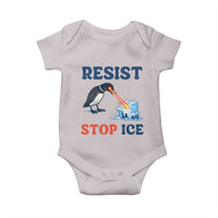 Stop ICE Baby Onesie Minnesota Resist Anti ICE Immigration Protest