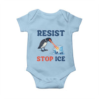 Stop ICE Baby Onesie Minnesota Resist Anti ICE Immigration Protest
