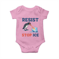 Stop ICE Baby Onesie Minnesota Resist Anti ICE Immigration Protest
