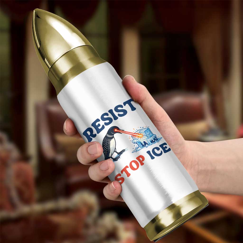 Stop ICE Bullet Tumbler Minnesota Resist Anti ICE Immigration Protest