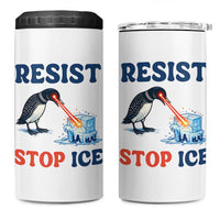 Stop ICE 4 in 1 Can Cooler Tumbler Minnesota Resist Anti ICE Immigration Protest