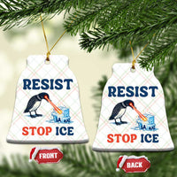 Stop ICE Ceramic Ornament Minnesota Resist Anti ICE Immigration Protest