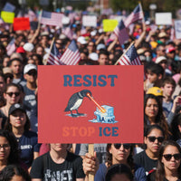 Stop ICE Protest Sign Minnesota Resist Anti ICE Immigration Protest