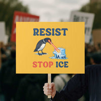 Stop ICE Protest Sign Minnesota Resist Anti ICE Immigration Protest