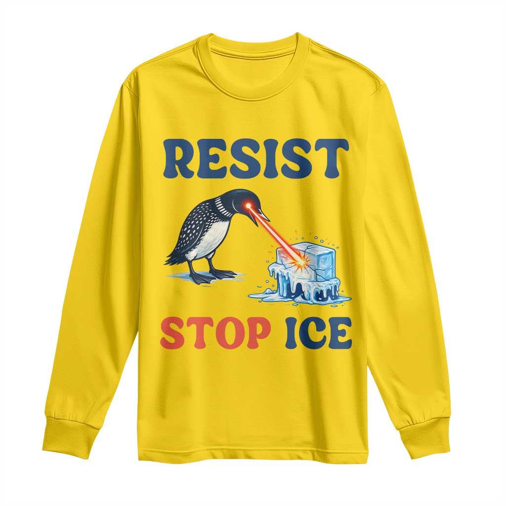 Stop ICE Long Sleeve Shirt Minnesota Resist Anti ICE Immigration Protest