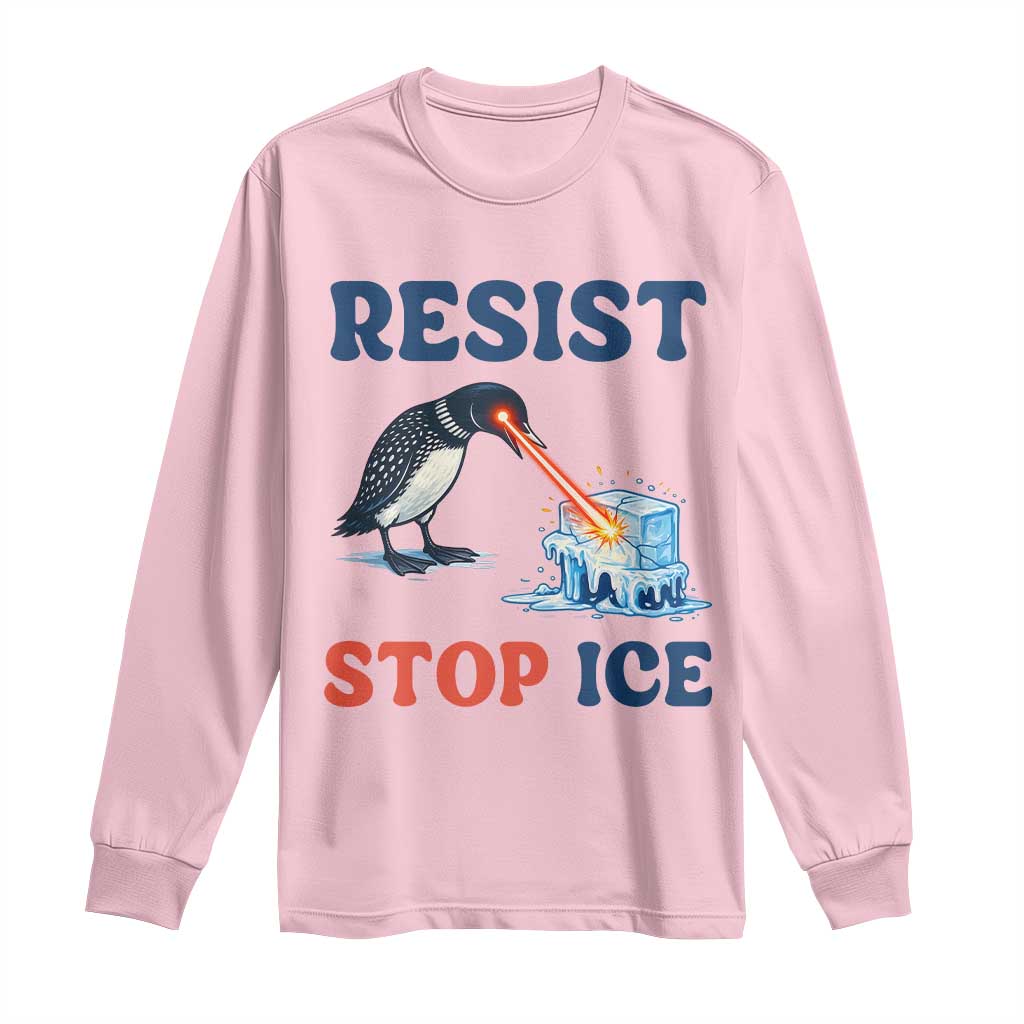 Stop ICE Long Sleeve Shirt Minnesota Resist Anti ICE Immigration Protest