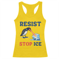 Stop ICE Racerback Tank Top Minnesota Resist Anti ICE Immigration Protest