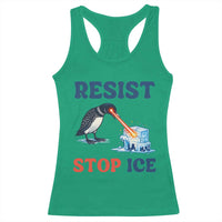 Stop ICE Racerback Tank Top Minnesota Resist Anti ICE Immigration Protest