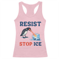Stop ICE Racerback Tank Top Minnesota Resist Anti ICE Immigration Protest