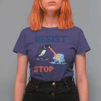 Stop ICE T Shirt For Women Minnesota Resist Anti ICE Immigration Protest