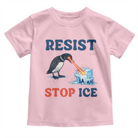 Stop ICE Toddler T Shirt Minnesota Resist Anti ICE Immigration Protest