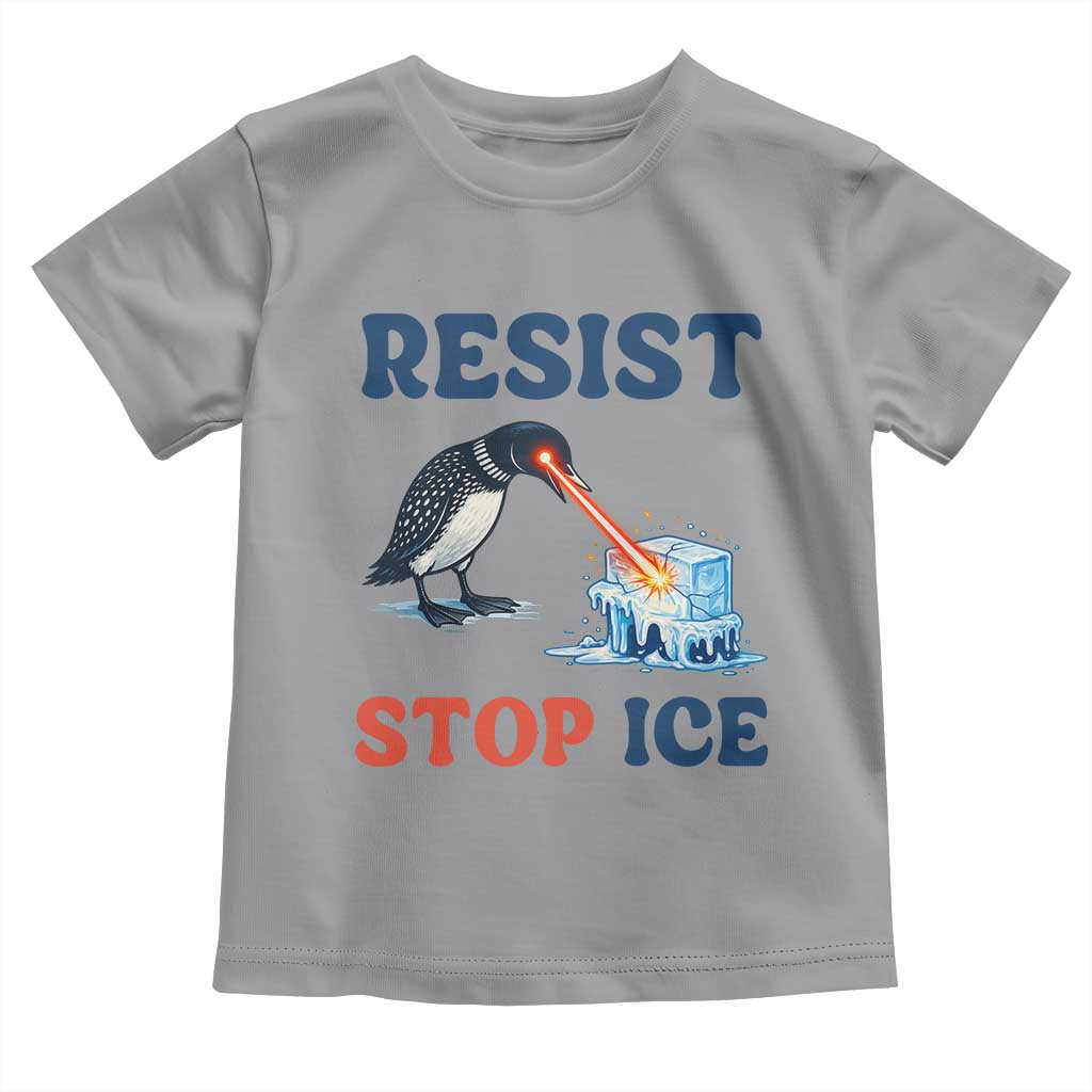 Stop ICE Toddler T Shirt Minnesota Resist Anti ICE Immigration Protest