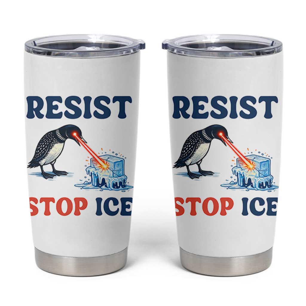 Stop ICE Tumbler Cup Minnesota Resist Anti ICE Immigration Protest