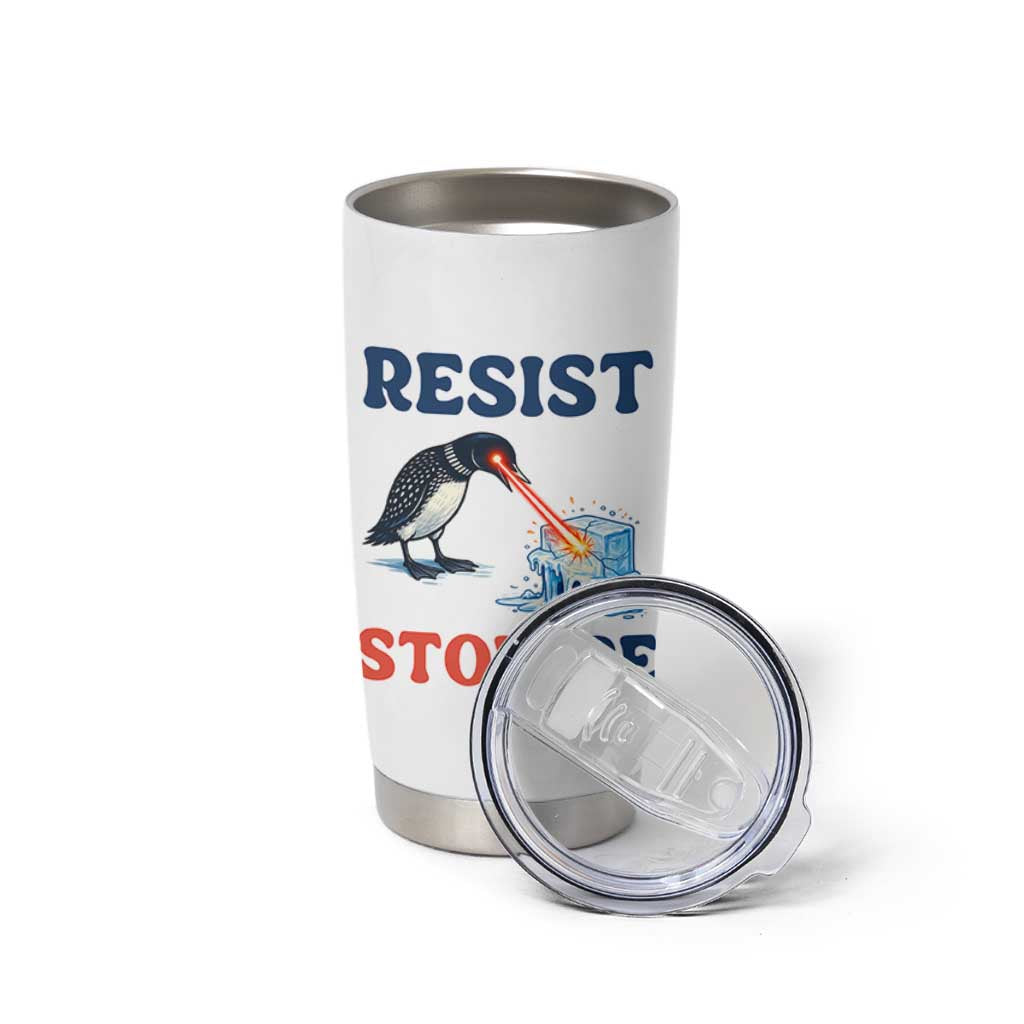 Stop ICE Tumbler Cup Minnesota Resist Anti ICE Immigration Protest