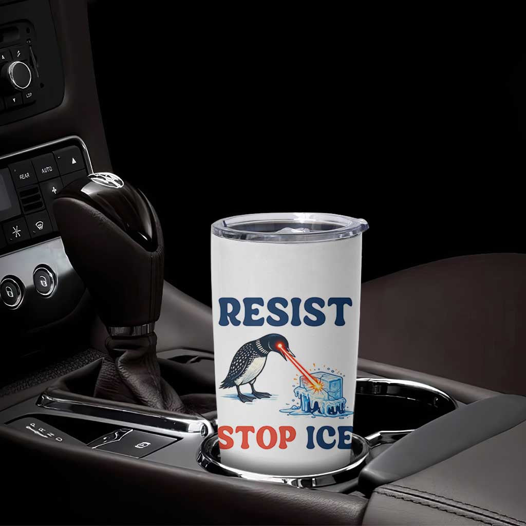 Stop ICE Tumbler Cup Minnesota Resist Anti ICE Immigration Protest