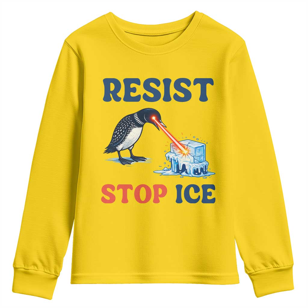Stop ICE Youth Sweatshirt Minnesota Resist Anti ICE Immigration Protest