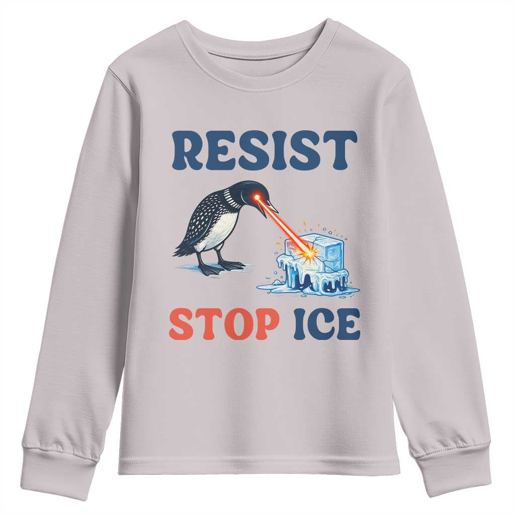 Stop ICE Youth Sweatshirt Minnesota Resist Anti ICE Immigration Protest