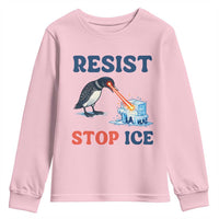 Stop ICE Youth Sweatshirt Minnesota Resist Anti ICE Immigration Protest