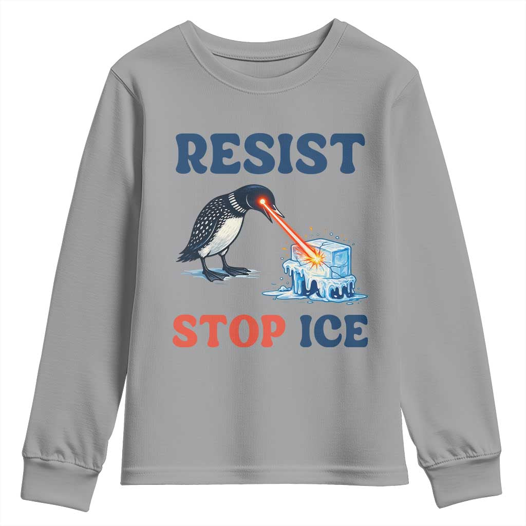 Stop ICE Youth Sweatshirt Minnesota Resist Anti ICE Immigration Protest