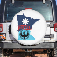 Minnesota Resist Anti ICE Immigration Protest Spare Tire Cover Ice Out