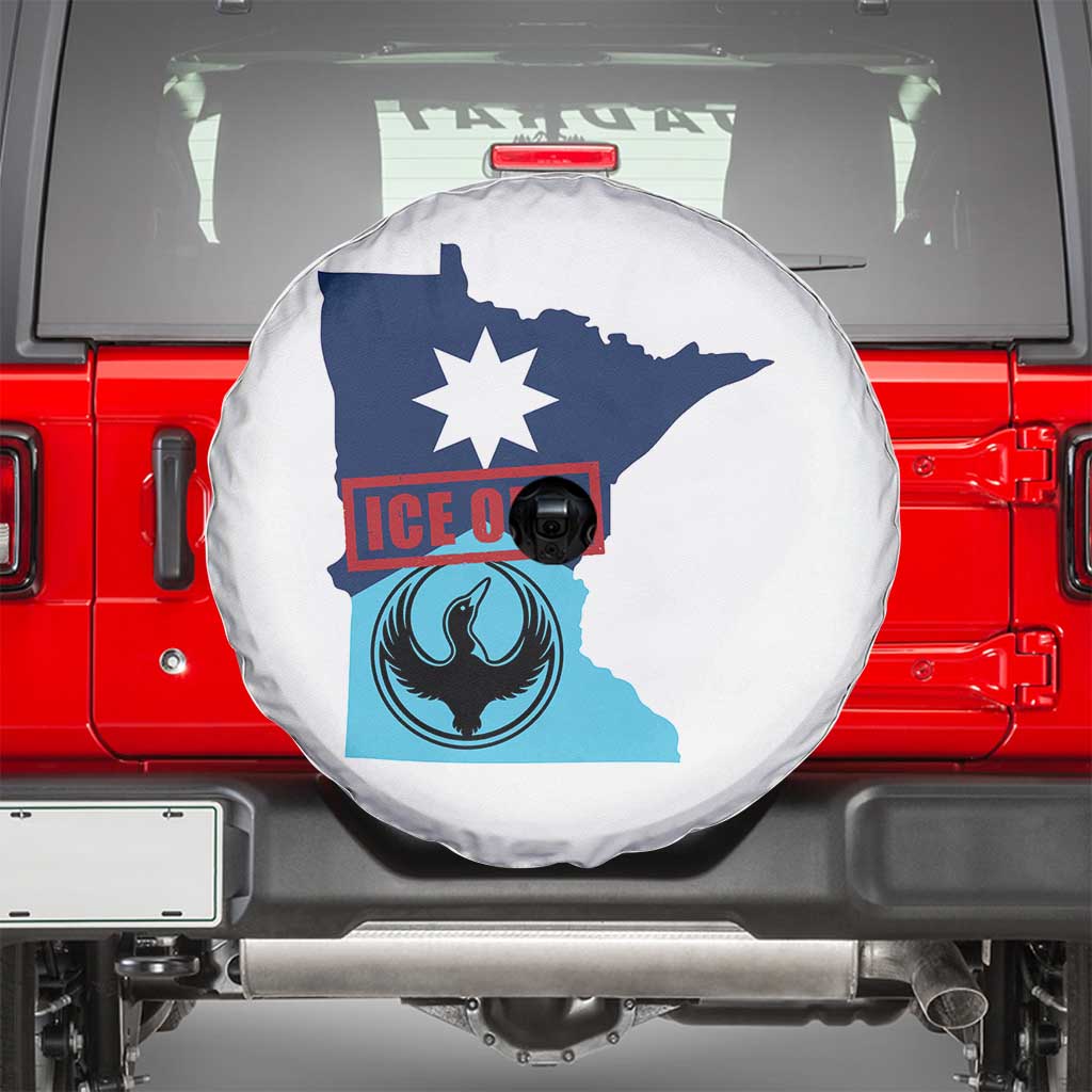 Minnesota Resist Anti ICE Immigration Protest Spare Tire Cover Ice Out
