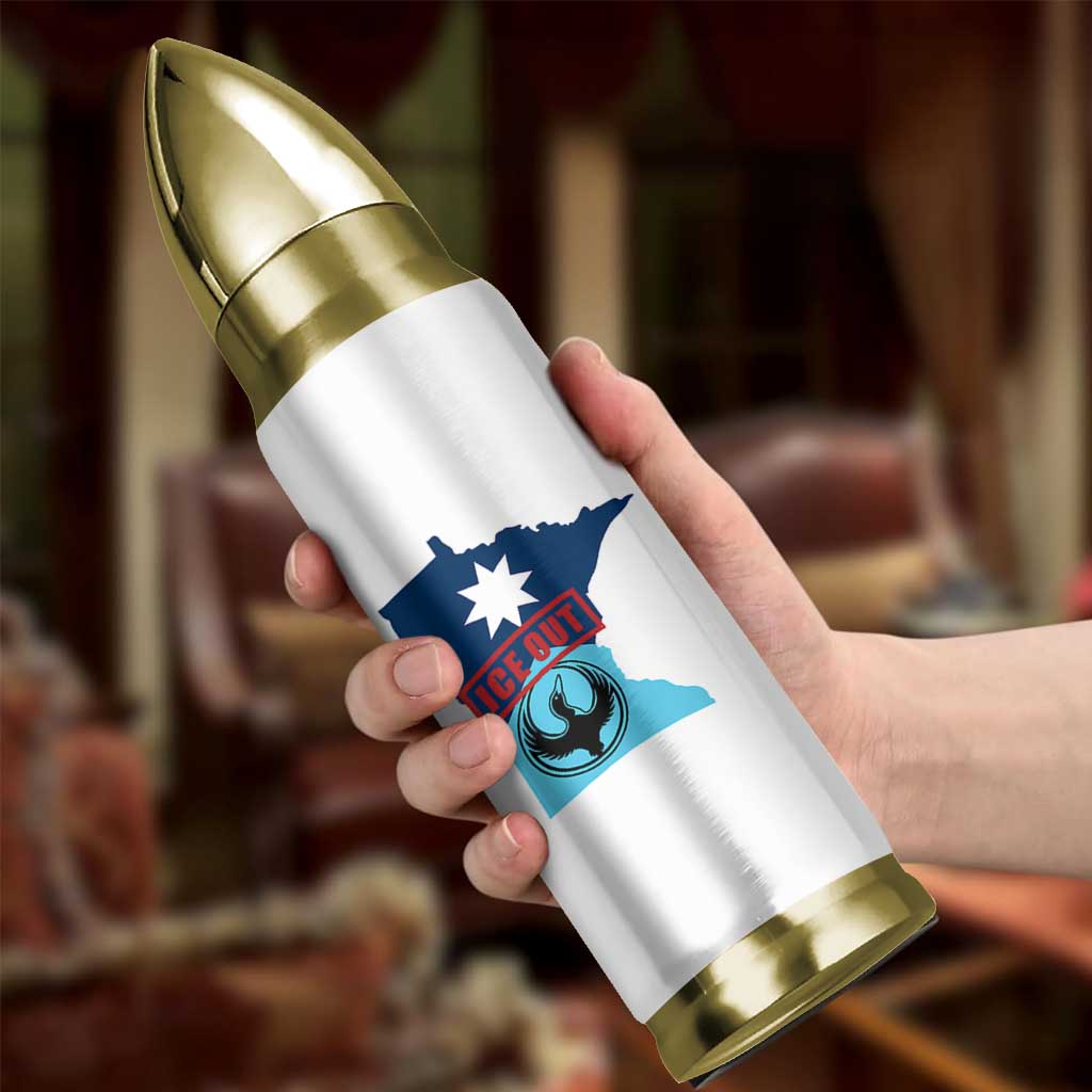 Minnesota Resist Anti ICE Immigration Protest Bullet Tumbler Ice Out