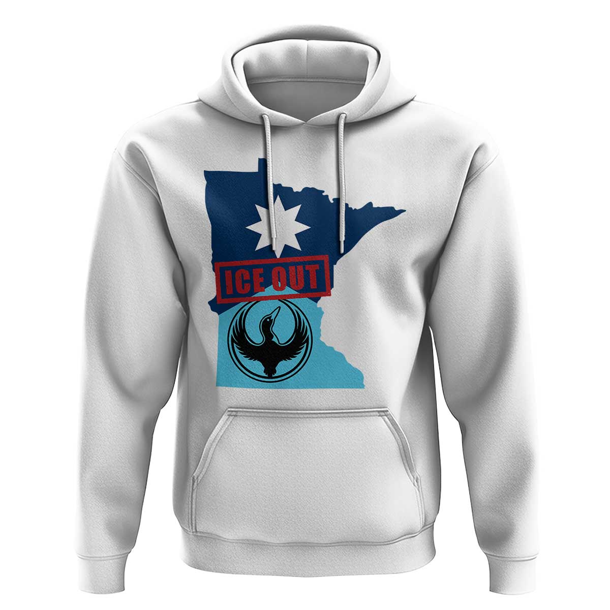 Minnesota Resist Anti ICE Immigration Protest Hoodie Ice Out
