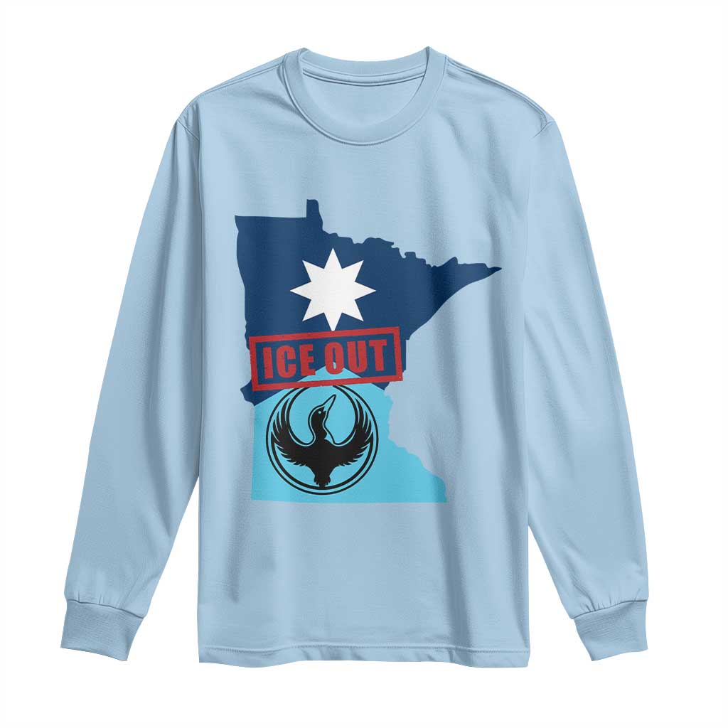 Minnesota Resist Anti ICE Immigration Protest Long Sleeve Shirt Ice Out