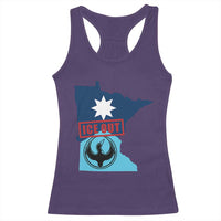 Minnesota Resist Anti ICE Immigration Protest Racerback Tank Top Ice Out